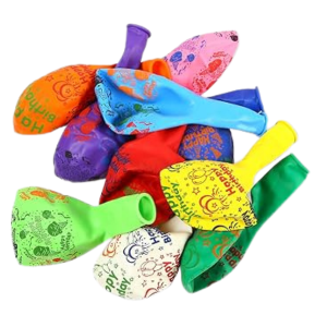 Balloons Printed Mix 10Pcs