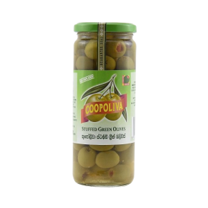 Coopoliva Stuffed Green Olives - 450G