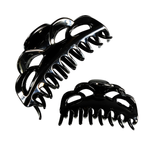 Hair Clip Black 2Pcs