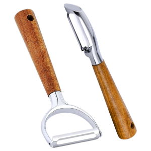 Wooden Handle Veg Peeler (Jl-891)